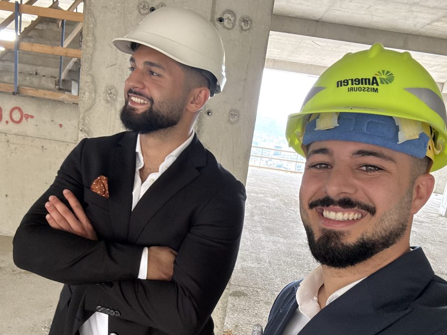 Auf der Baustelle